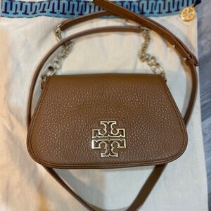 Tory Burch (brown) mini chain shoulder bag